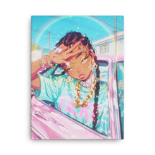 “Sliding” canvas print
