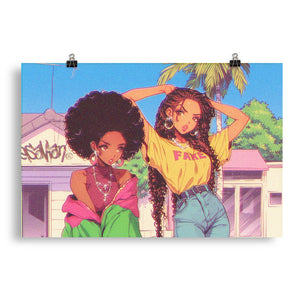 “Come Outside” Poster Print