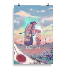 “Father and Sun” Poster Print