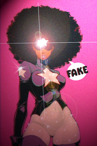 “Garnet circa 1980 Black Panther Party”  Poster Print