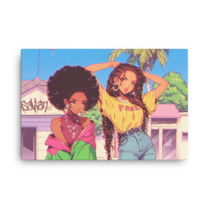“Come Outside”  canvas print