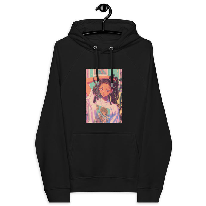 “Money on my mind so it’s hard for me to miss you” raglan hoodie
