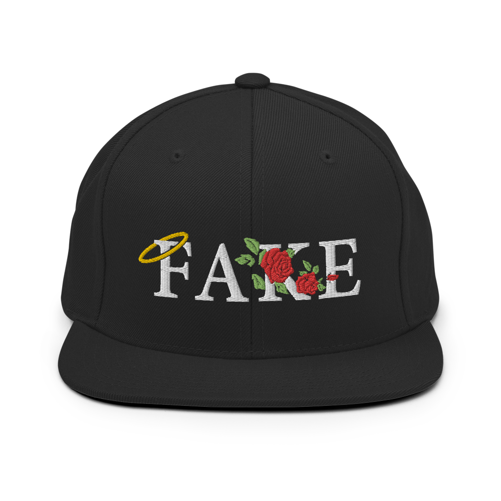 FAKE Angel Snapback Hat