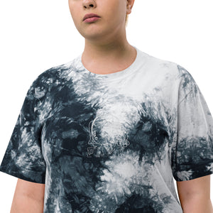 Oversized tie-dye FAKE Sketch t-shirt